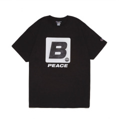 BONZ PEACE S/S T-SHIRT(BLACK)